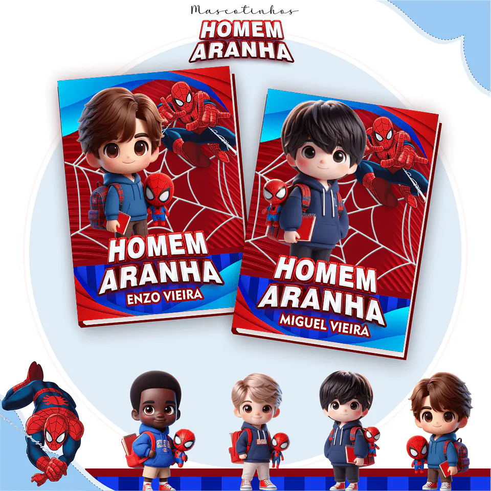 Homem Aranha - Mascotes 2025 3