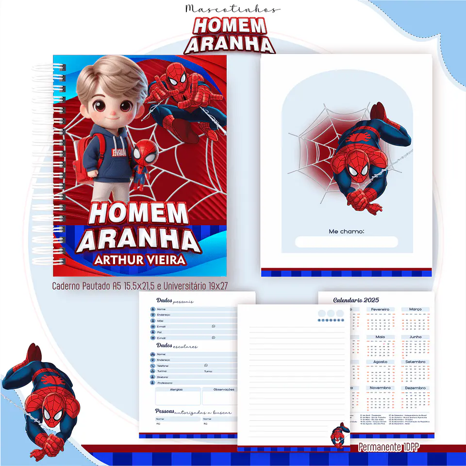 Homem Aranha - Mascotes 2025 5