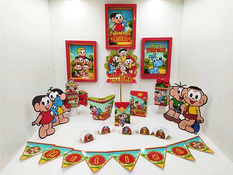 Arquivo Digital Kit Turma da Mônica