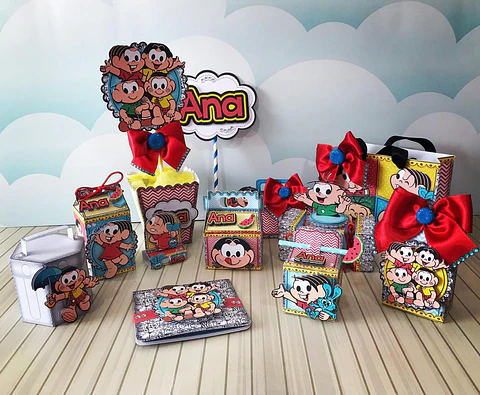 Arquivo Digital Kit Festa Pronta Turma da Mônica