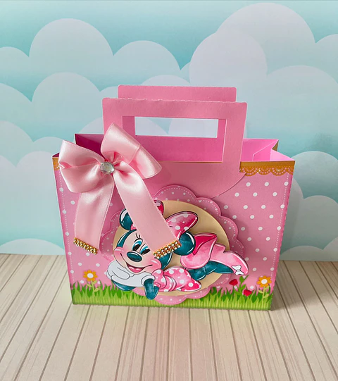 Minnie Rosa - Kit Festa Pronta