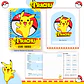 Pikachu - Kit Escolar 2025 - Thumbnail 4