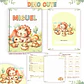 Dino Cute Aquarela - Kit Escolar 2025 - Thumbnail 4