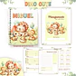 Dino Cute Aquarela - Kit Escolar 2025 - Thumbnail 5