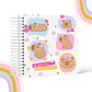 Capivara Menina – Kit Escolar 2025 - Thumbnail 2