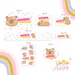 Capivara Menina – Kit Escolar 2025 - Thumbnail 5