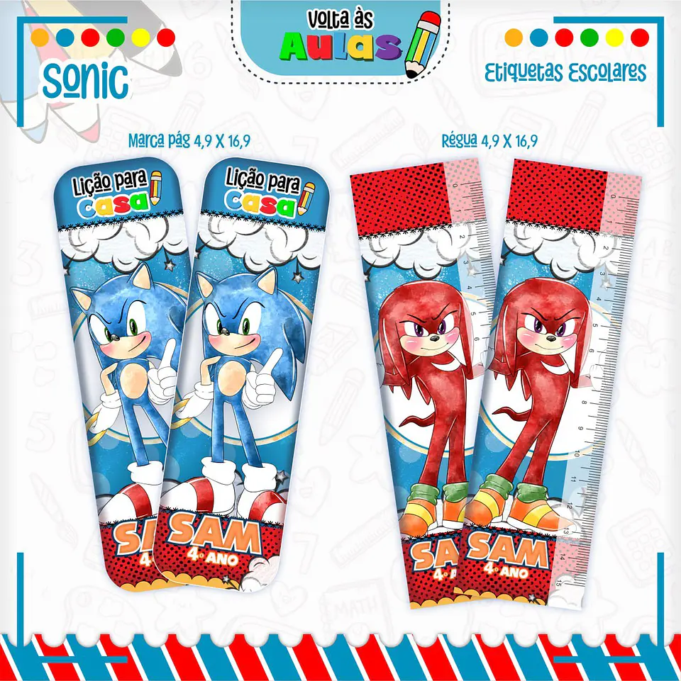 Arquivo Escolar Combo Sonic + Miolos Agenda Neutros 2025 6