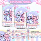 Arquivo Digital Kit Escolar 2.0 Stitch & Angel - Thumbnail 1