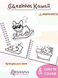 Arquivo digital Livro de Colorir Cãezinhos Kawaii - Thumbnail 2