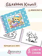 Arquivo digital Livro de Colorir Cãezinhos Kawaii - Thumbnail 3