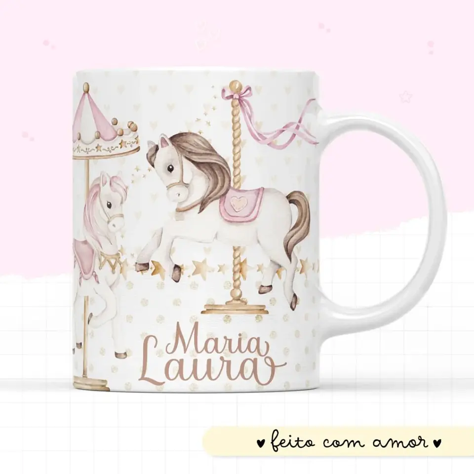 Carrossel Menina – Kit Maternidade 6
