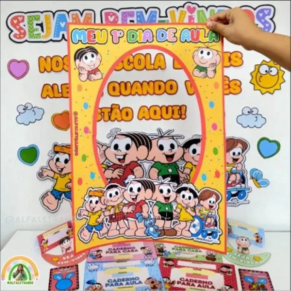 Kit Painel Boas Vindas – Turma da Mônica 2