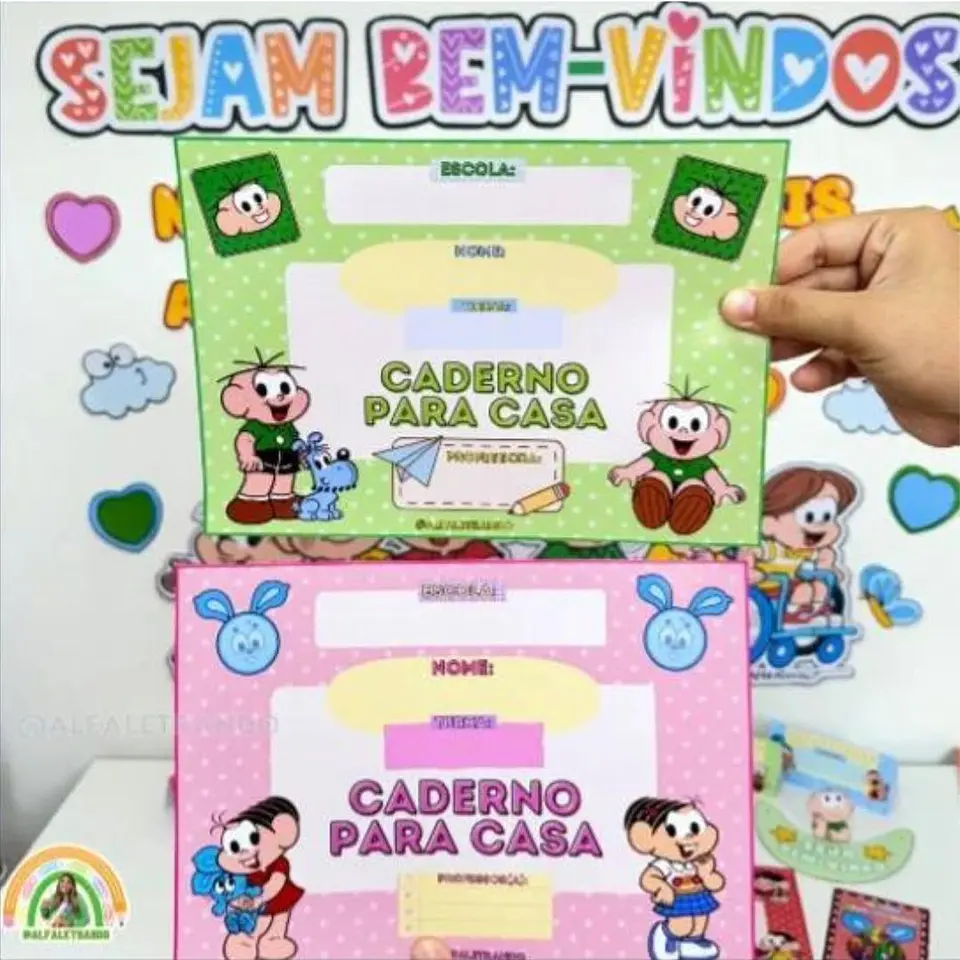 Kit Painel Boas Vindas – Turma da Mônica 3