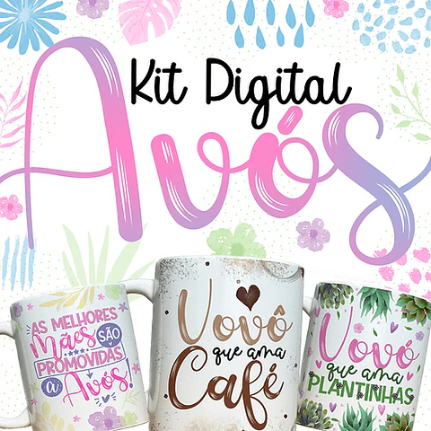 Estampas Canecas – Dia dos Avós 2023 – Abacaxi Sublimatico