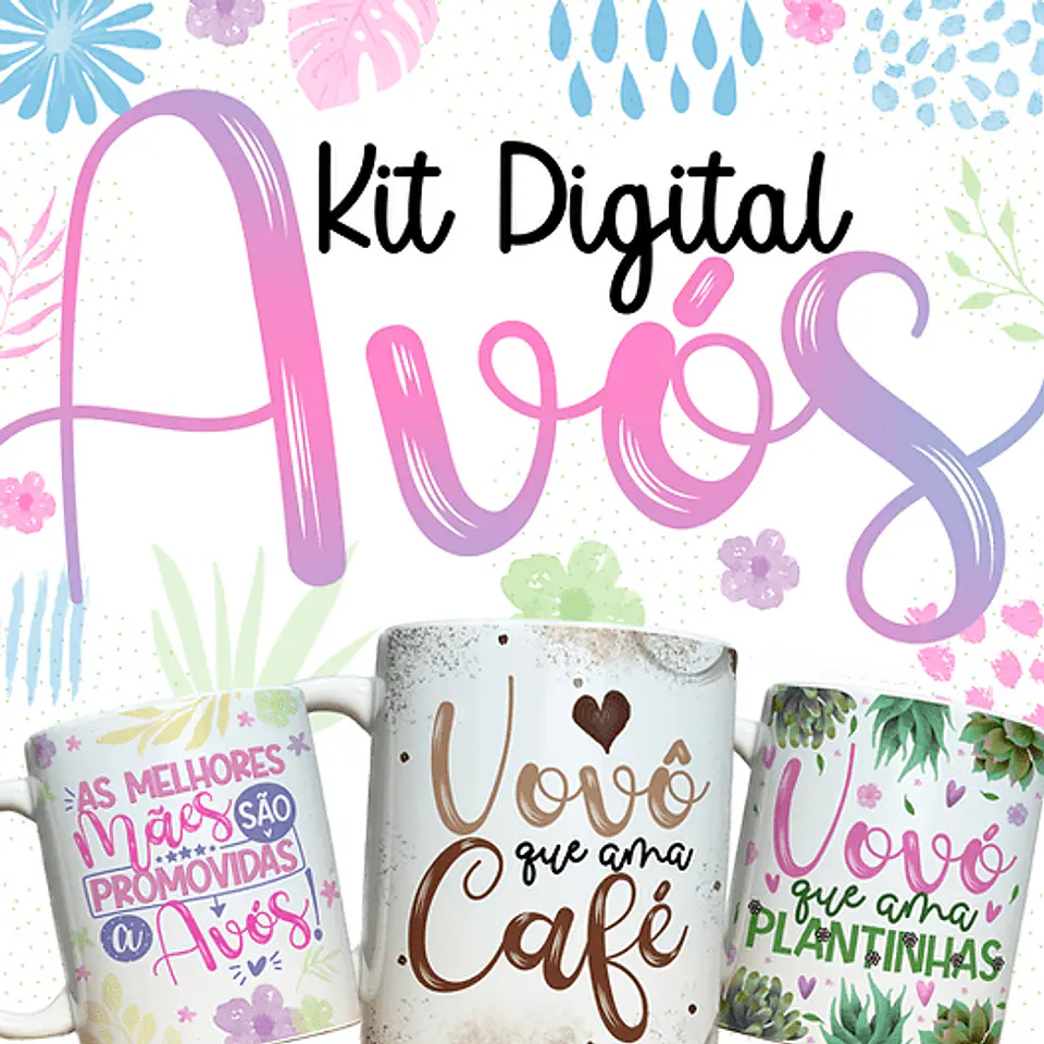 Estampas Canecas – Dia dos Avós 2023 – Abacaxi Sublimatico 1