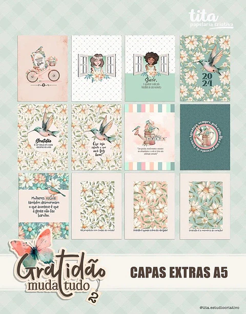 Gratidão Muda Tudo 2 – Capas Extras A5 – Tita
