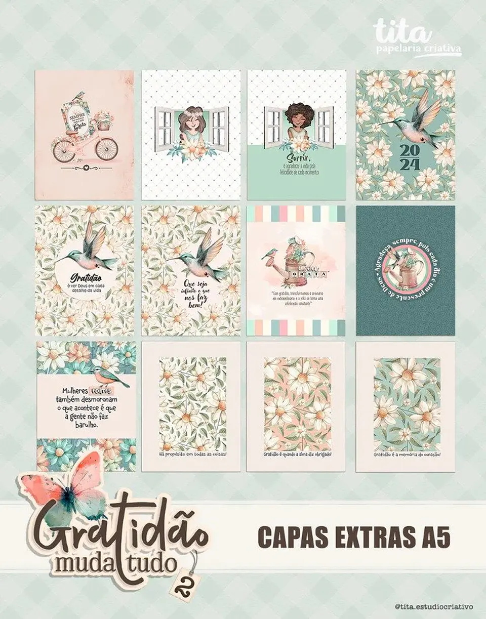 Gratidão Muda Tudo 2 – Capas Extras A5 – Tita 2
