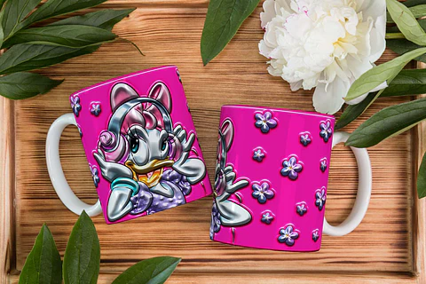 Estampas Canecas – Personagens 3D – Bruna Molina