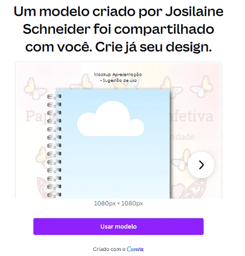 Kit Mockup editável no Canva – Paula Rosa