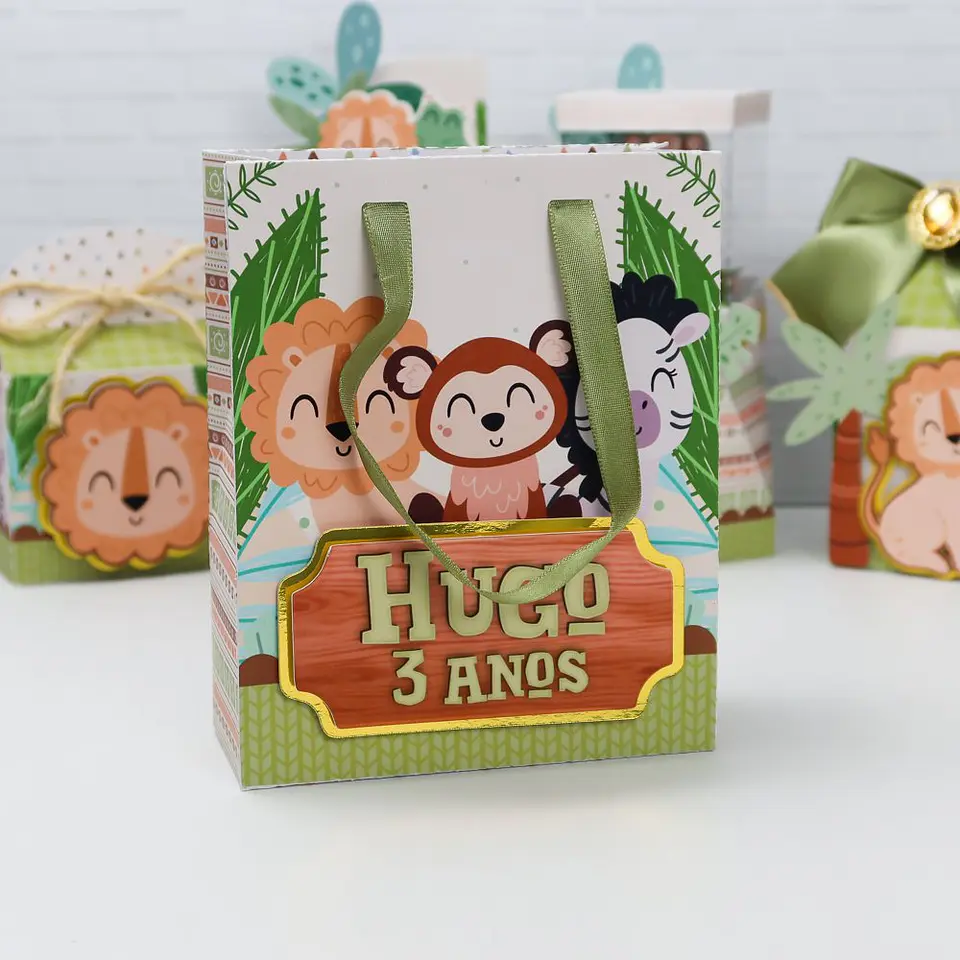 Arquivo de Corte Safari - Chuvinha de Papel 10
