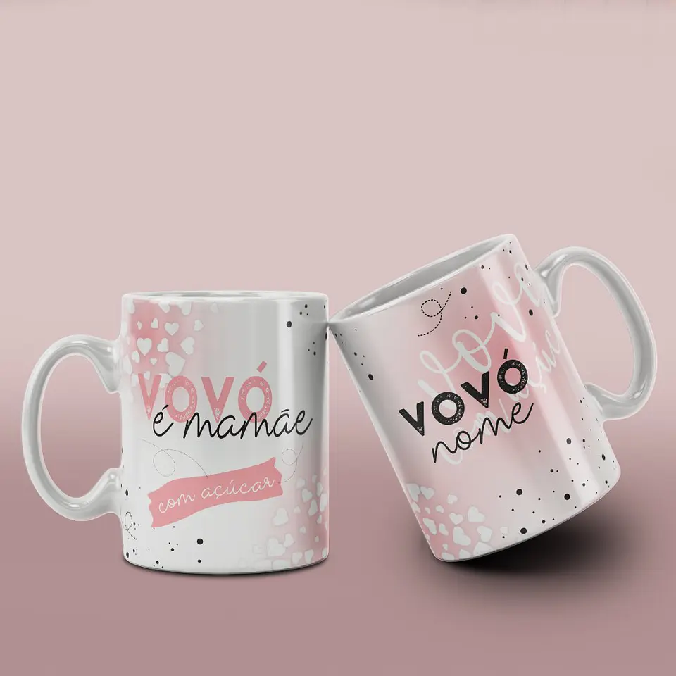 Kit 10 Estampas Canecas – Dia dos Avós – Fernanda Yuki 10