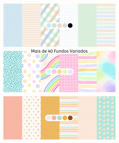 Bloquinhos | Coleção Completa (Candy, Neutro Unissex e Feminina) – Ana Flor