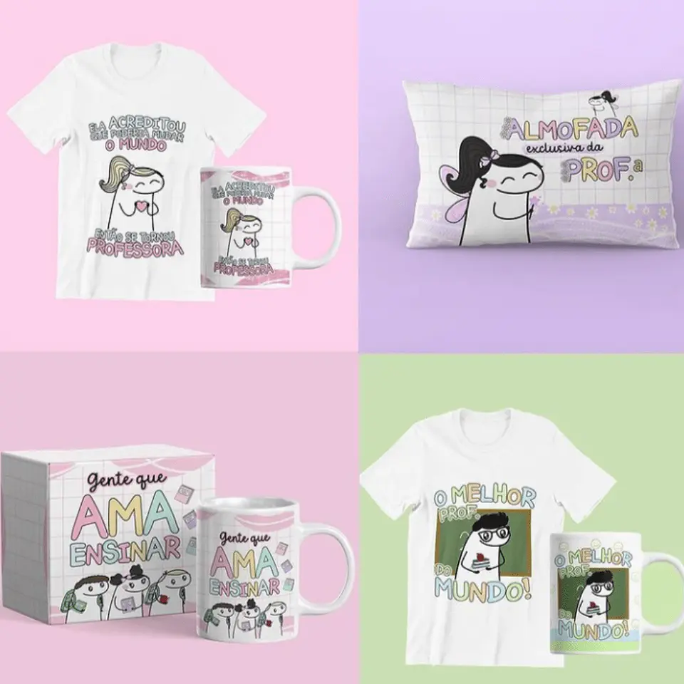 Arquivo Digital Sublimação Dia dos Professores Canecas Camisetas Almofadas 2