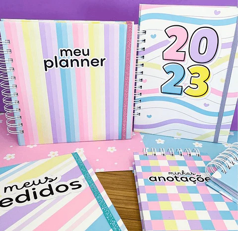 Arquivo Digital Encadernação Miolos Agendas 2023 e Capas
