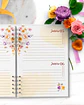 Combo 6 Agendas 2027 e Permanente – Floral Encanto - Thumbnail 3