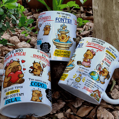 Capivara – Caneca Clamor – Arte Digital