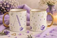 Alfabeto Flores do Campo Lilás – Arte Digital - Thumbnail 11