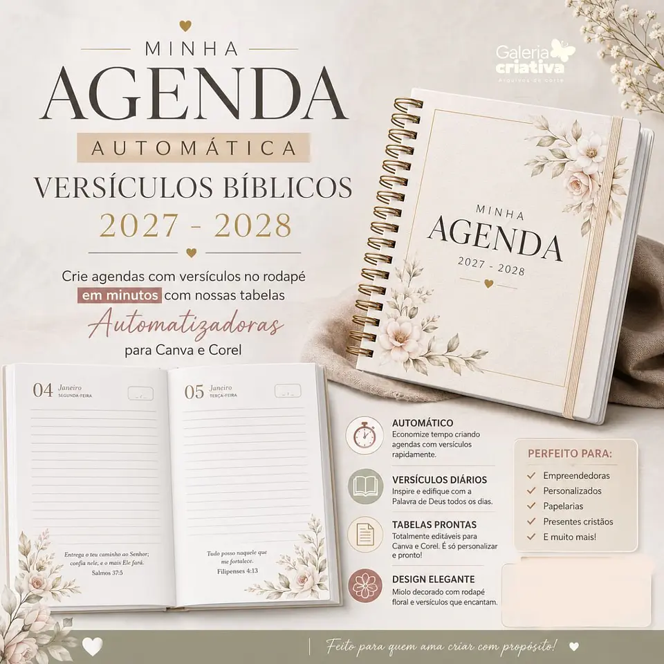 Automatizador de Agendas com Versículos 2027–2028 1