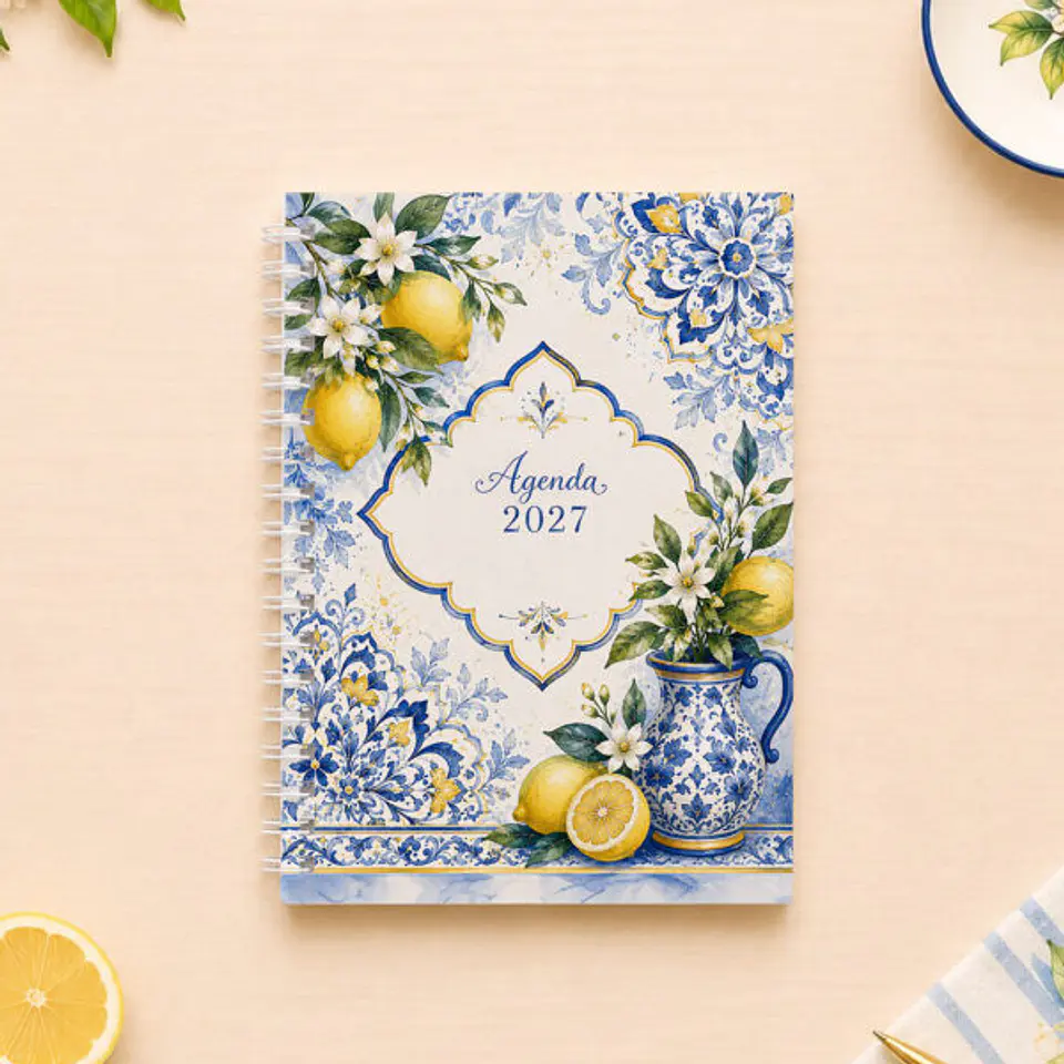 Coleção Cápsula Limão Siciliano – Agendas, Caderno e Bloquinho 6