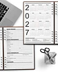 Super Combo 11 Agendas 2027 e Permanente Masculina com 5 Modelos de Capa - Thumbnail 3