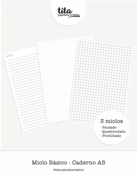 Miolos Básicos – Caderno A5