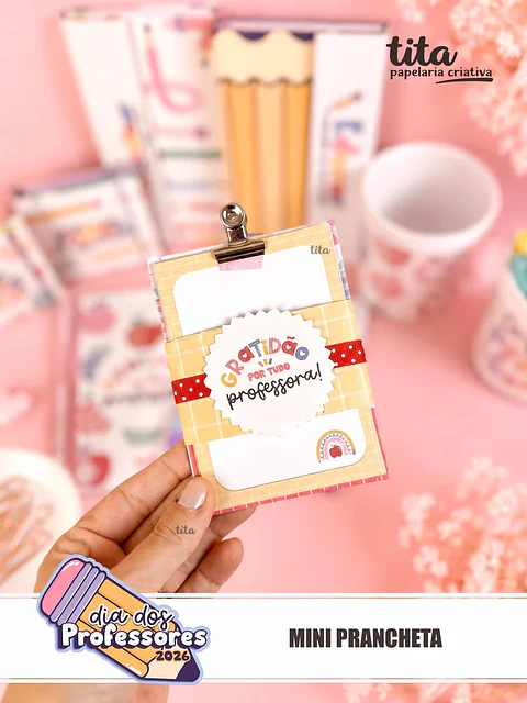 Professores 2026 - Combo Printables