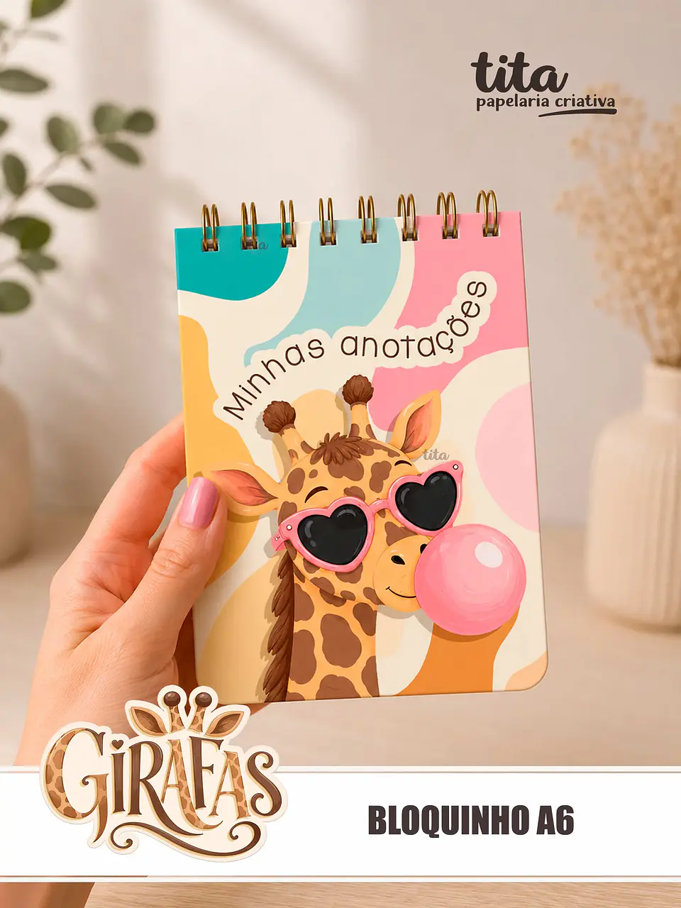 Girafas - Combo Encadernação 6