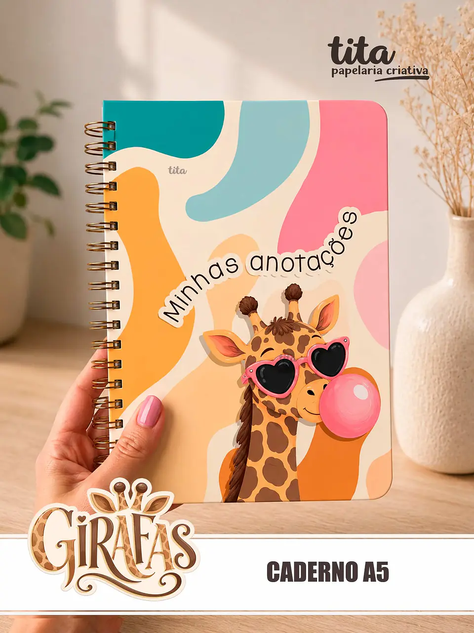 Girafas - Combo Encadernação 7