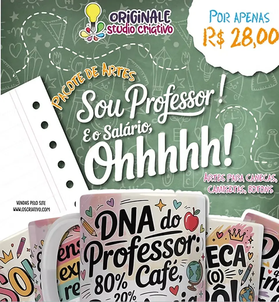 Pacote de Artes – Dia dos Professores Vol.1 1