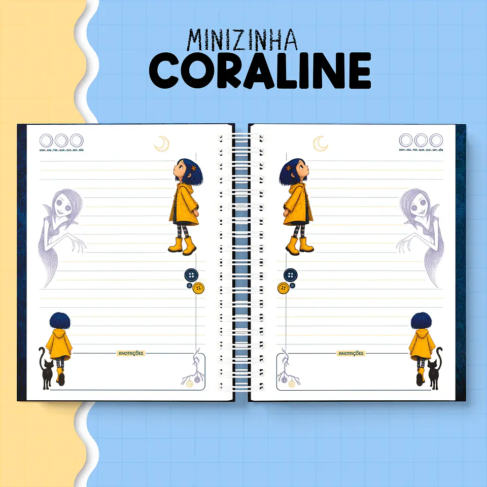 Coleção Minizinha Coraline 3