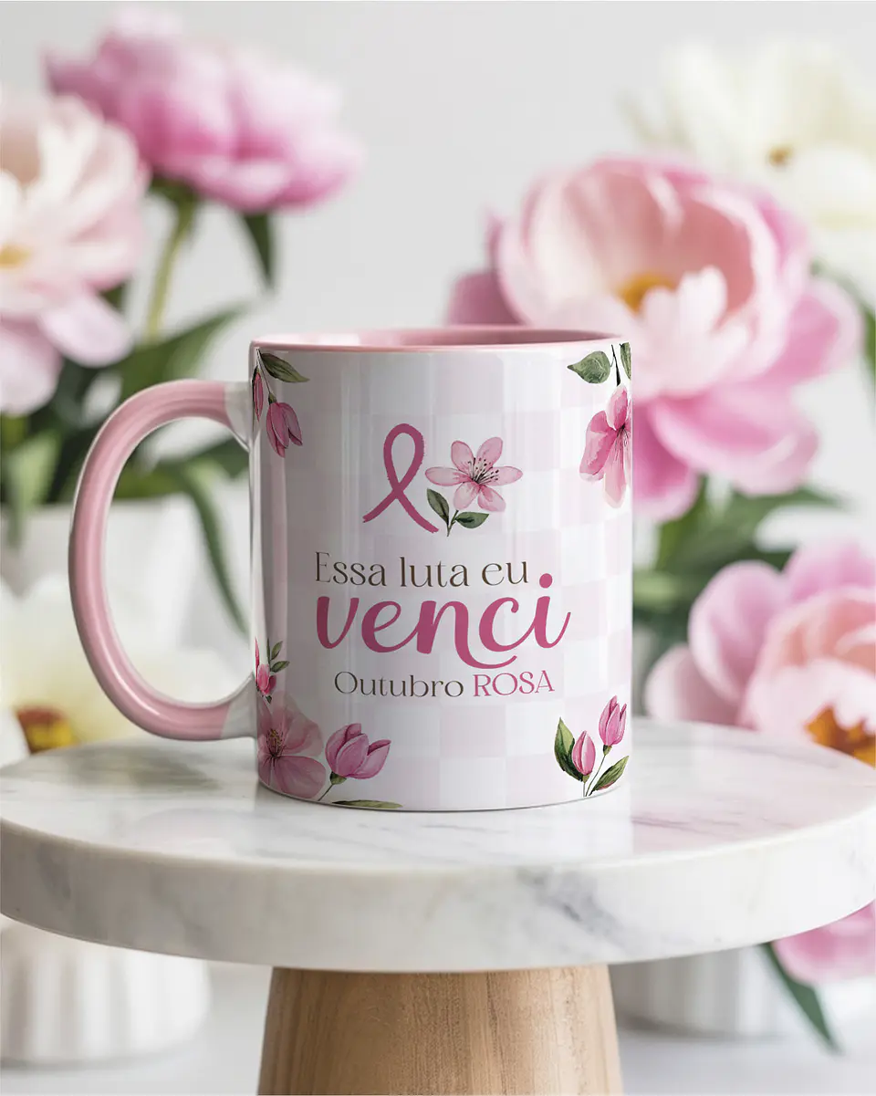 Kit Canecas Outubro Rosa V7 1