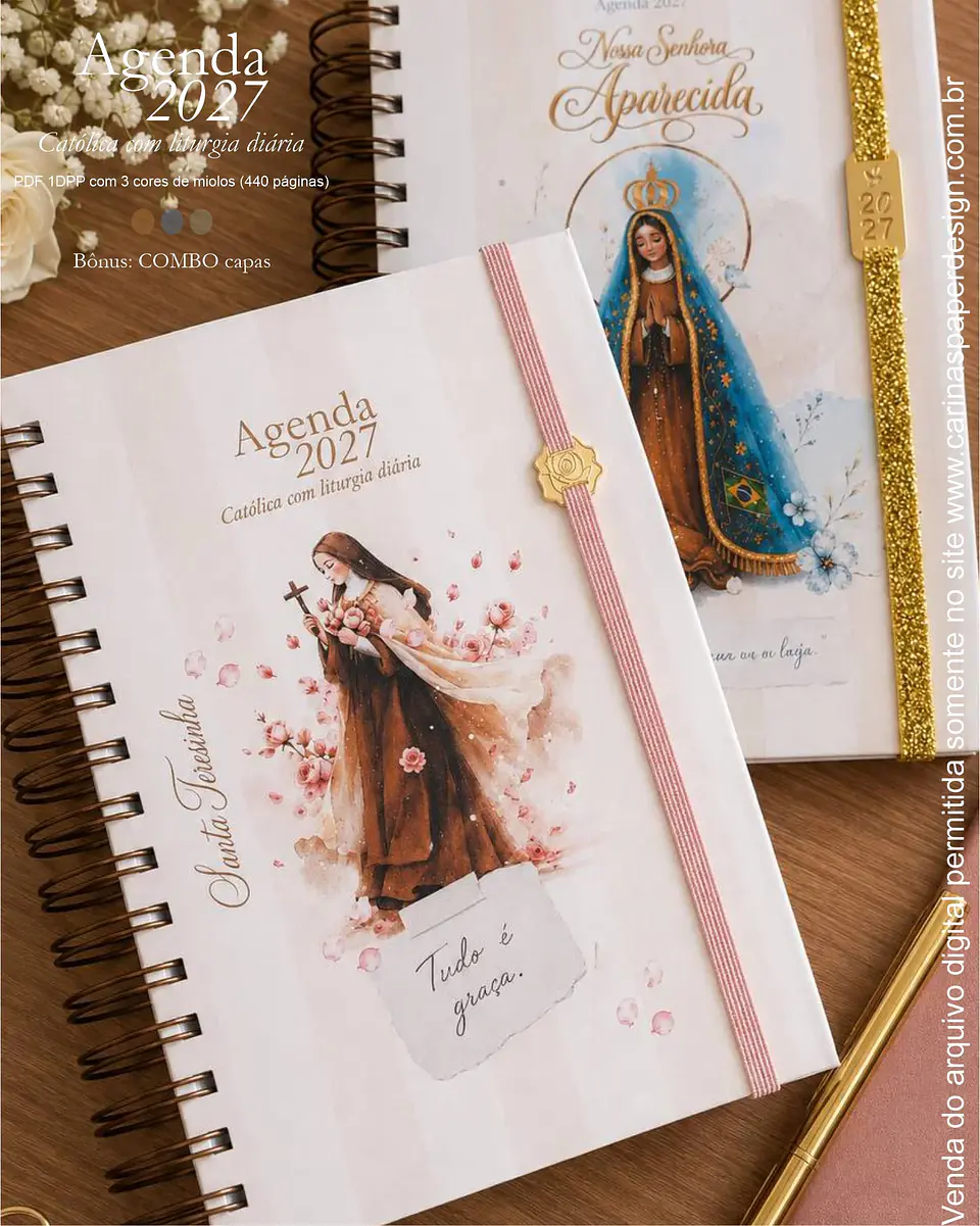 Agenda Liturgia Diária 2027 1DPP + COMBO capas 1