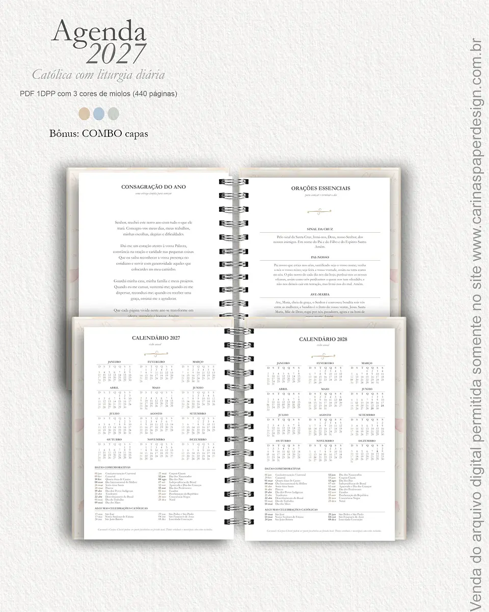 Agenda Liturgia Diária 2027 1DPP + COMBO capas 11