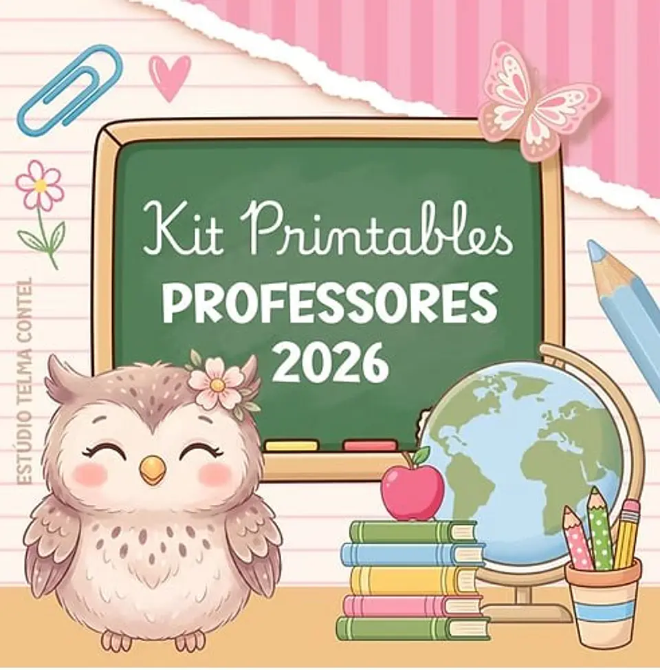 Printables completo + img e fundos - Dia dos Professores 2026 4