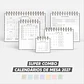 SUPER COMBO de Calendário de Mesa 2027 - Thumbnail 1