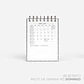 SUPER COMBO de Calendário de Mesa 2027 - Thumbnail 2