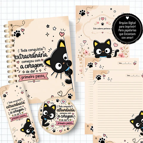 Arquivo Encadernação Chococat 1