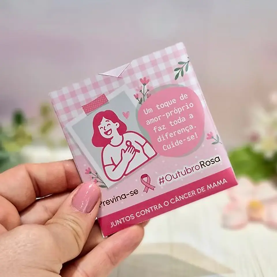 Arquivos Digitais – Mini kit Printables completo + imagens e fundos – Outubro Rosa 5