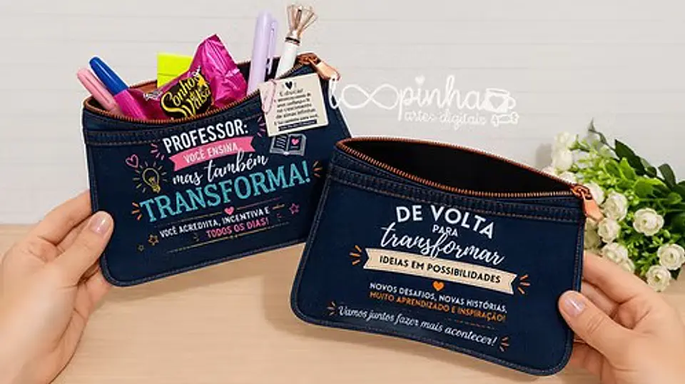 Envelope Estojo – Dia dos Professores e Volta às Aulas 3