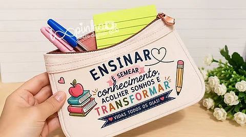 Envelope Estojo – Dia dos Professores e Volta às Aulas